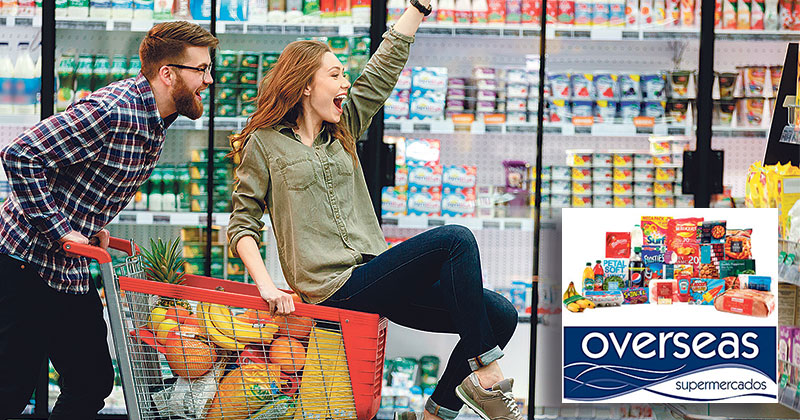 Fill out our survey for a chance to win a trolley dash worth up to €300 at Overseas Supermarket